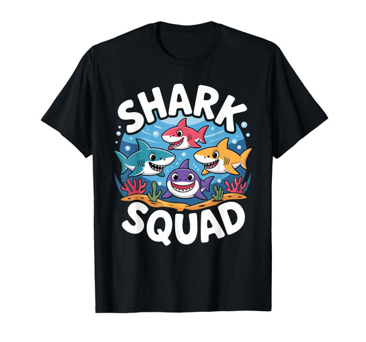 Cool Shark Art for Men Women Great White Hammerhead Shark T-Shirt