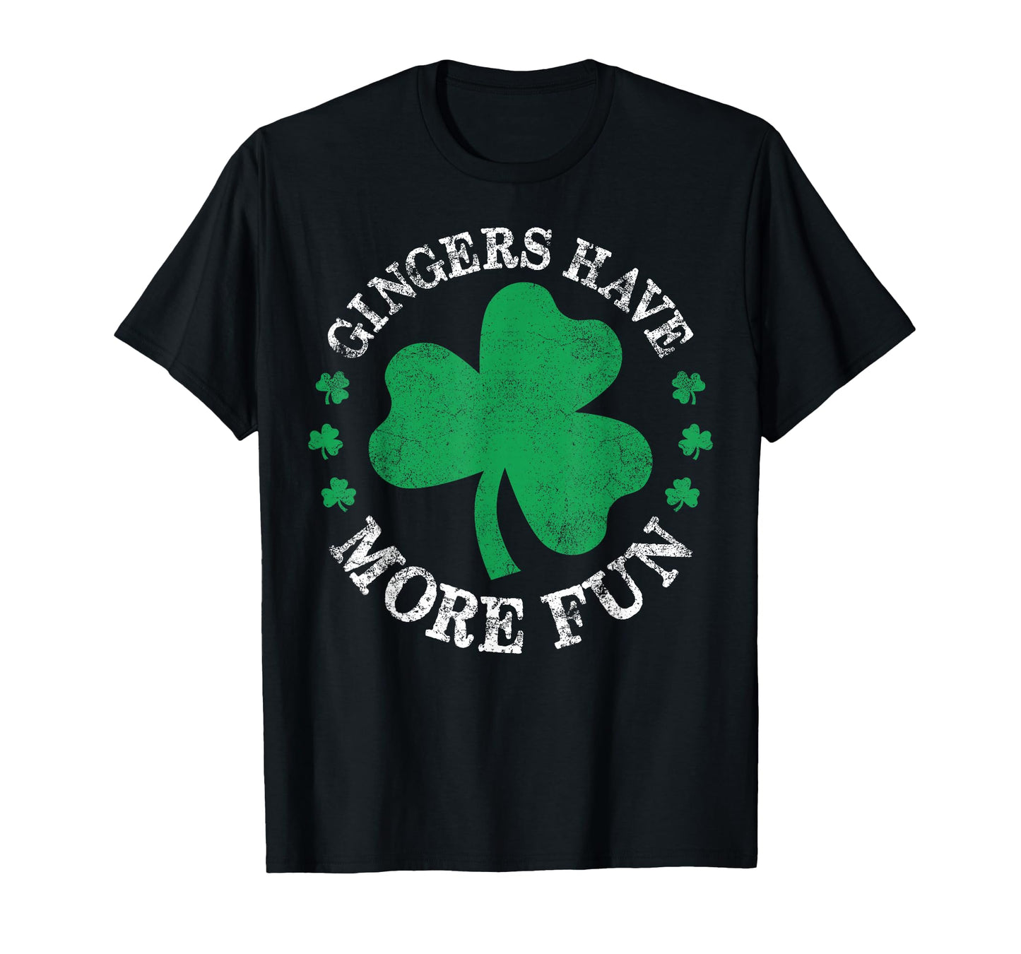 Gingers Have More Fun St. Patrick's Irish Redhead Vintage T-Shirt