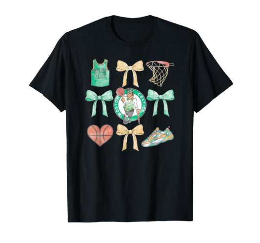 NBA Boston Celtics Bow Grid T-Shirt