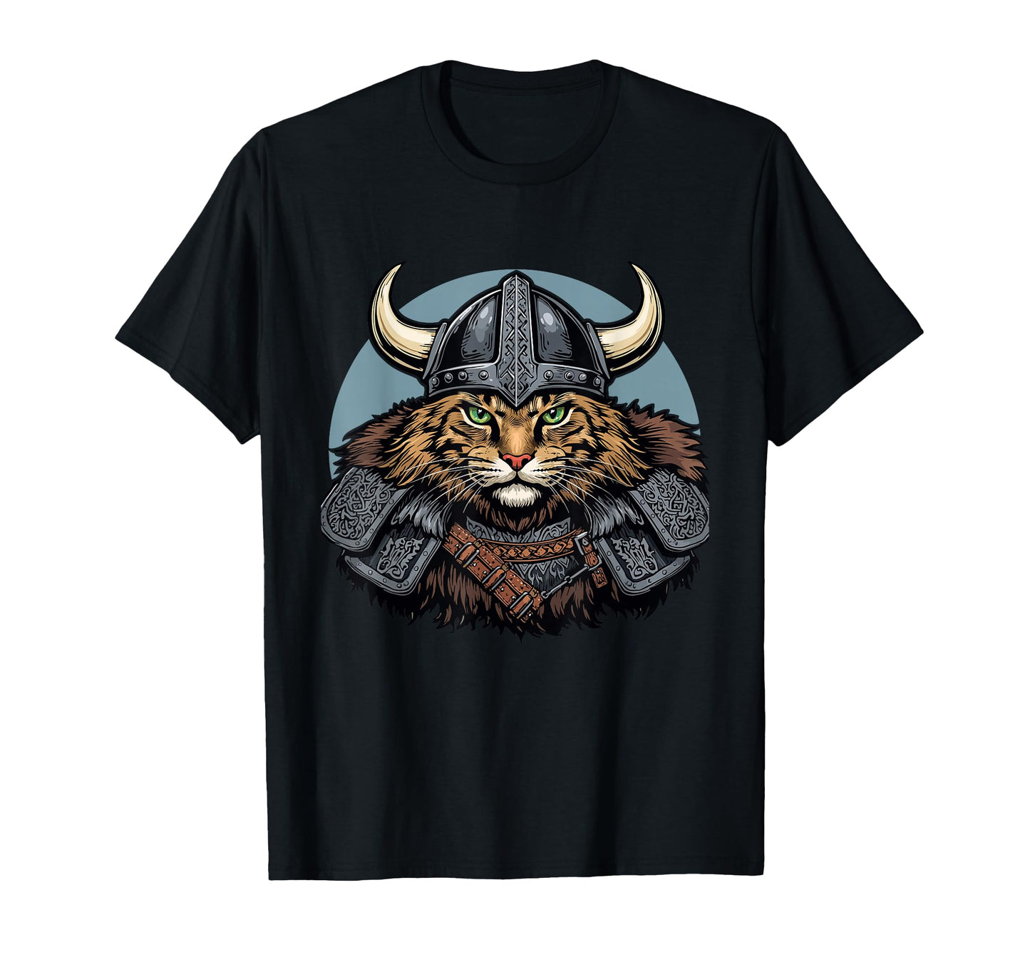 Viking Cat & Norse Mythology T-Shirt