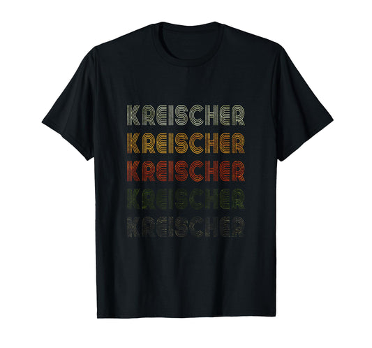Love Heart Kreischer Tee Grunge Vintage Black Kreischer T-Shirt
