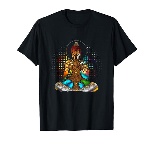Yoga Meditation Spiritual Body Energy Centres Chakra T-Shirt