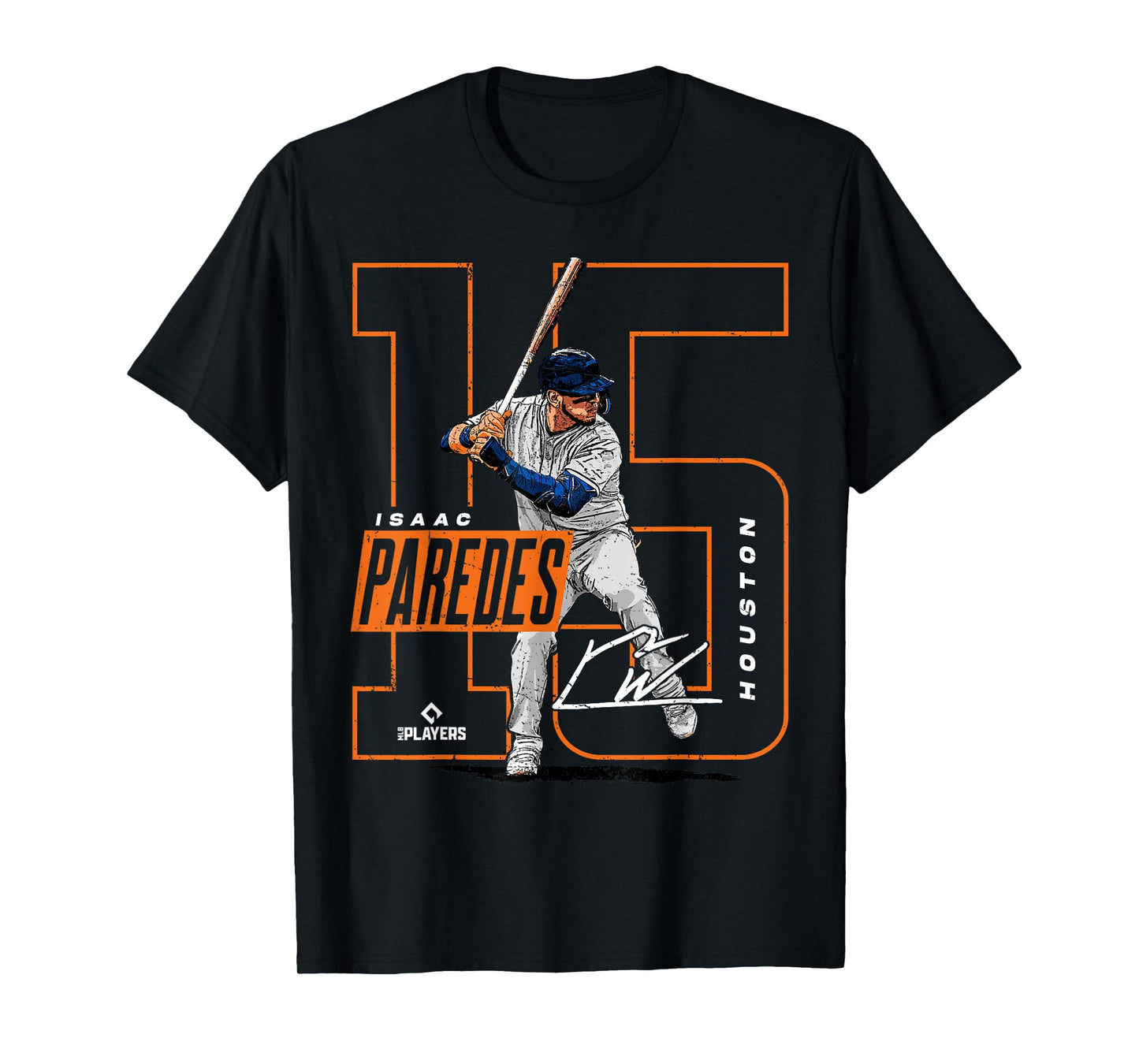 Isaac Paredes | Houston MLB Baseball Players| MLBIPA204M T-Shirt