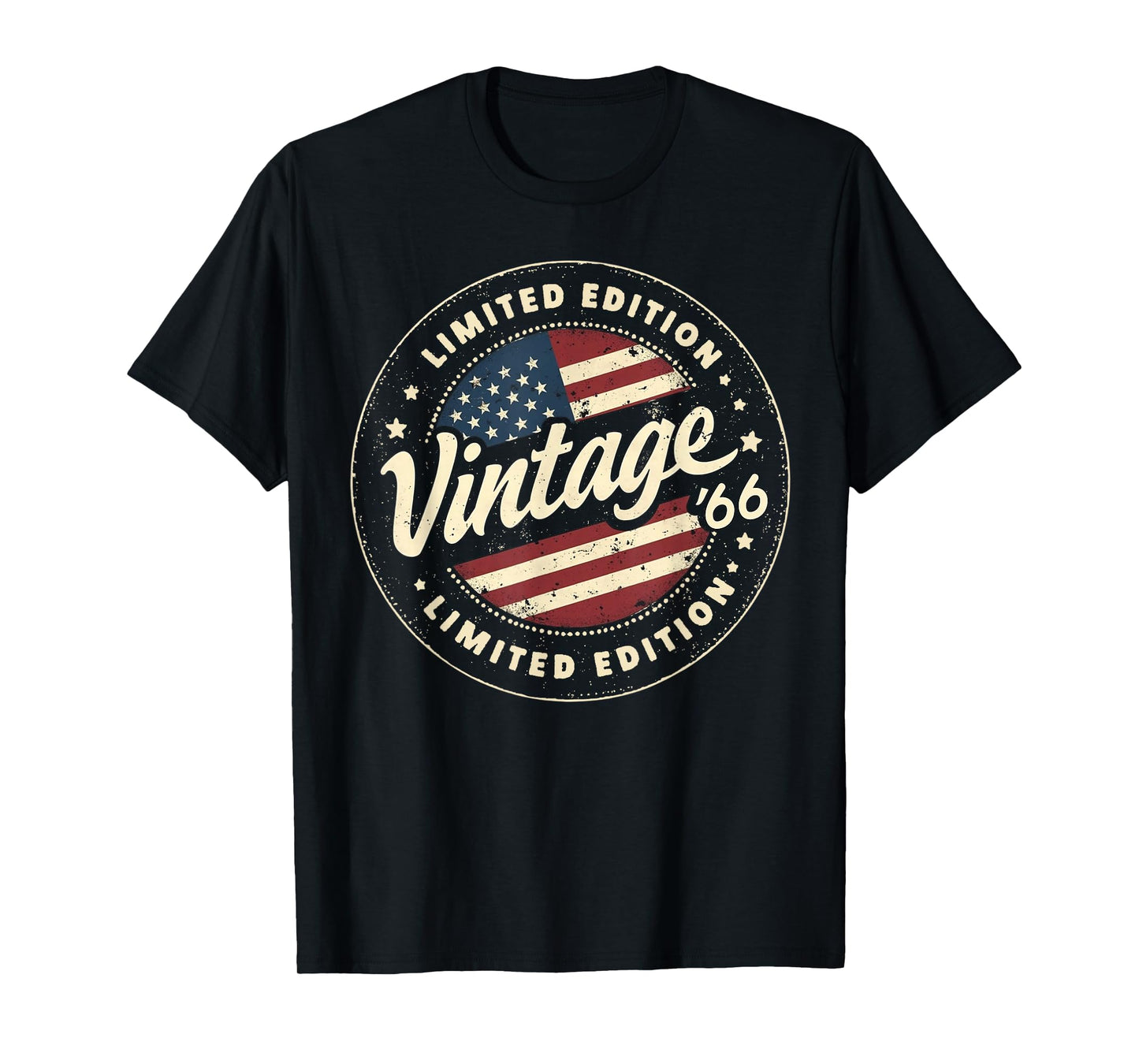 Vintage 59th birthday men Born 1966 59 years old Bday mens T-Shirt