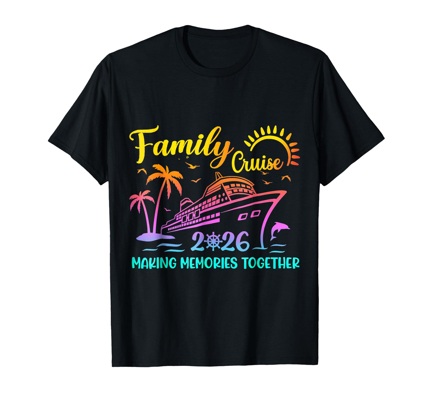 Family Cruise 2026 Summer Vacation Matching Family Cruise T-Shirt