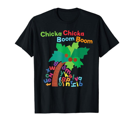Chicka Boom Boom I'm Glad To See You 1st Day Of School T-Shirt