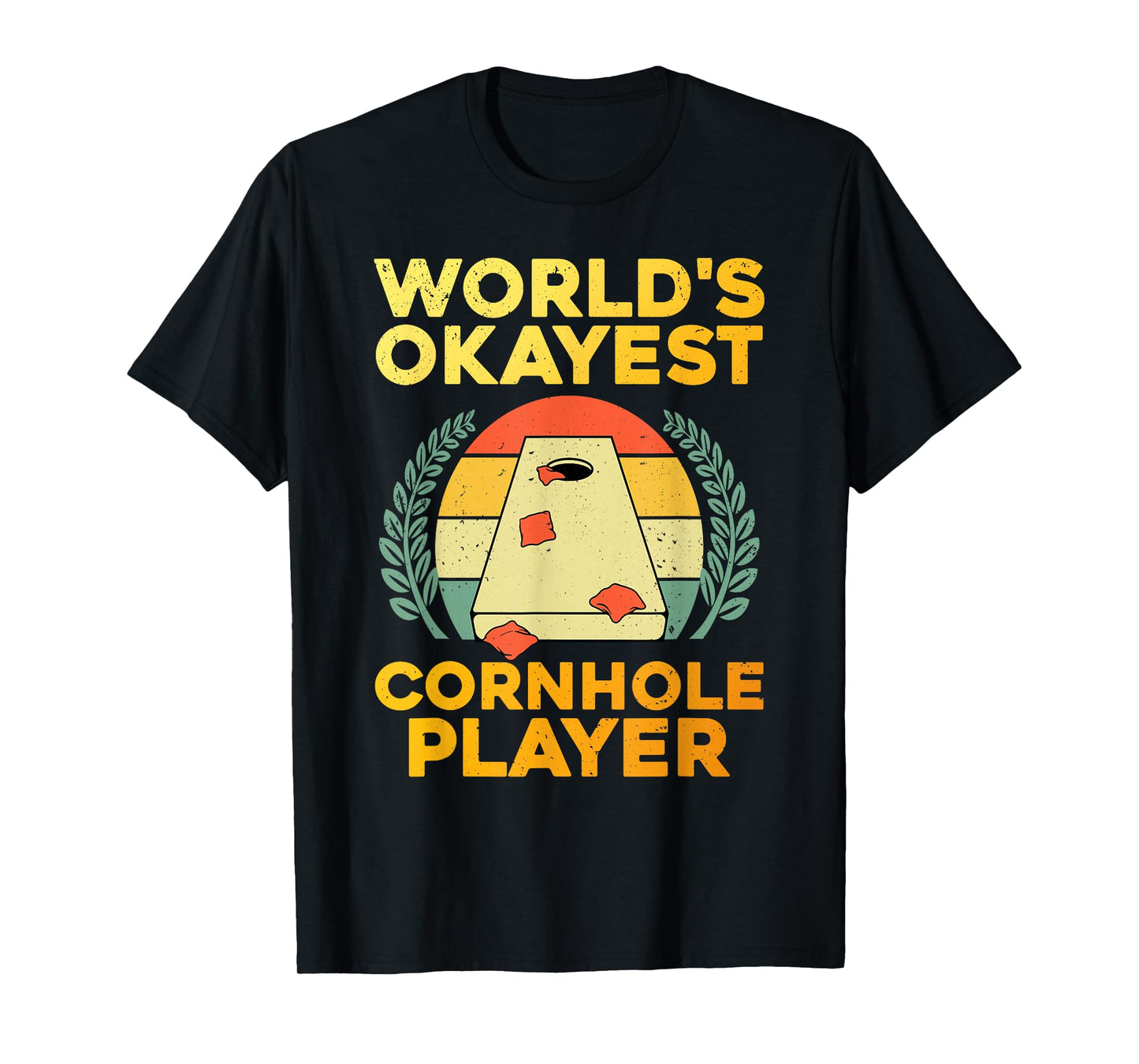Cool Cornhole Design for Men Women Corn Hole Cornhole Player T-Shirt