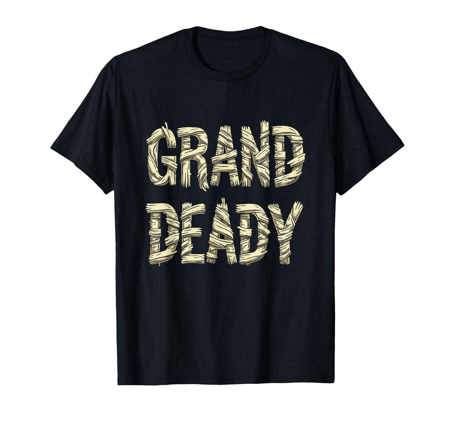 Funny Grand Mummy Matching Couple Halloween Family Costume T-Shirt
