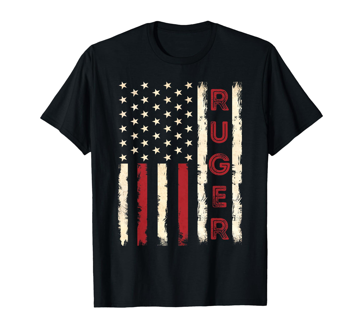 Retro USA American Flag Ruger Family Day Shirt Matching Cool T-Shirt
