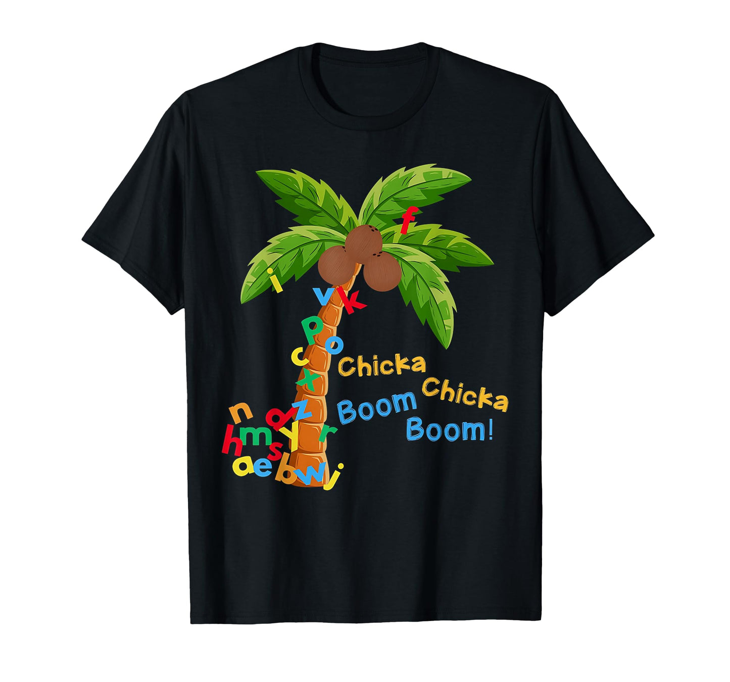 Chicka Chicka Boom Boom Im Glad to See You 1st Day of School T-Shirt