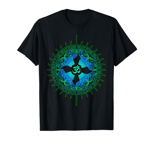 Om Psytrance Goa Psy Rave Psychedelic Festival Present T-Shirt