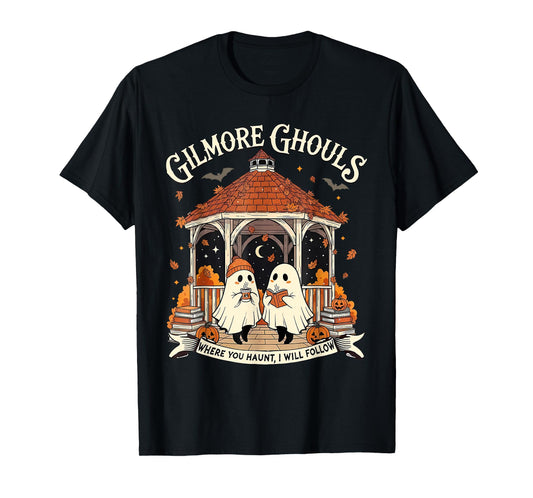 Gilmore Ghouls Where You Haunt I Will Follow Halloween Ghost T-Shirt