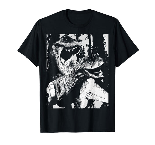 Carnotaurus Versus Trex Graphic Tee Carnotaurus Dinosaur T-Shirt