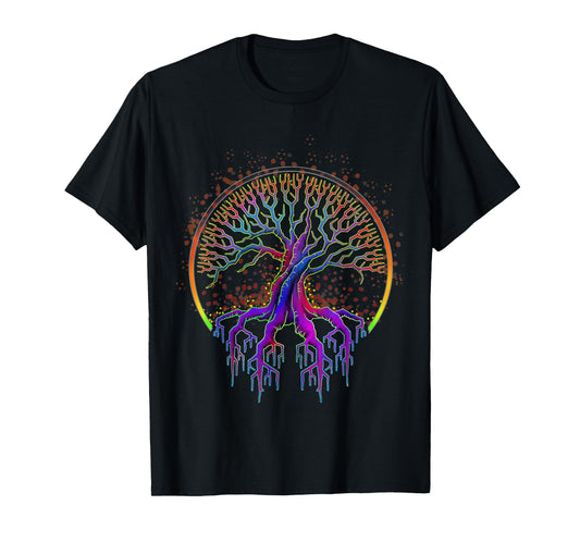 Trippy Tree of Life Gift The Tree of Life T-Shirt