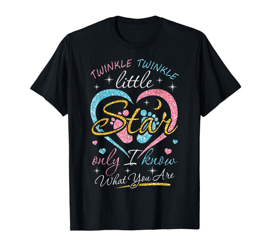Twinkle Twinkle Little Star Only I Know Gender Keeper Reveal T-Shirt