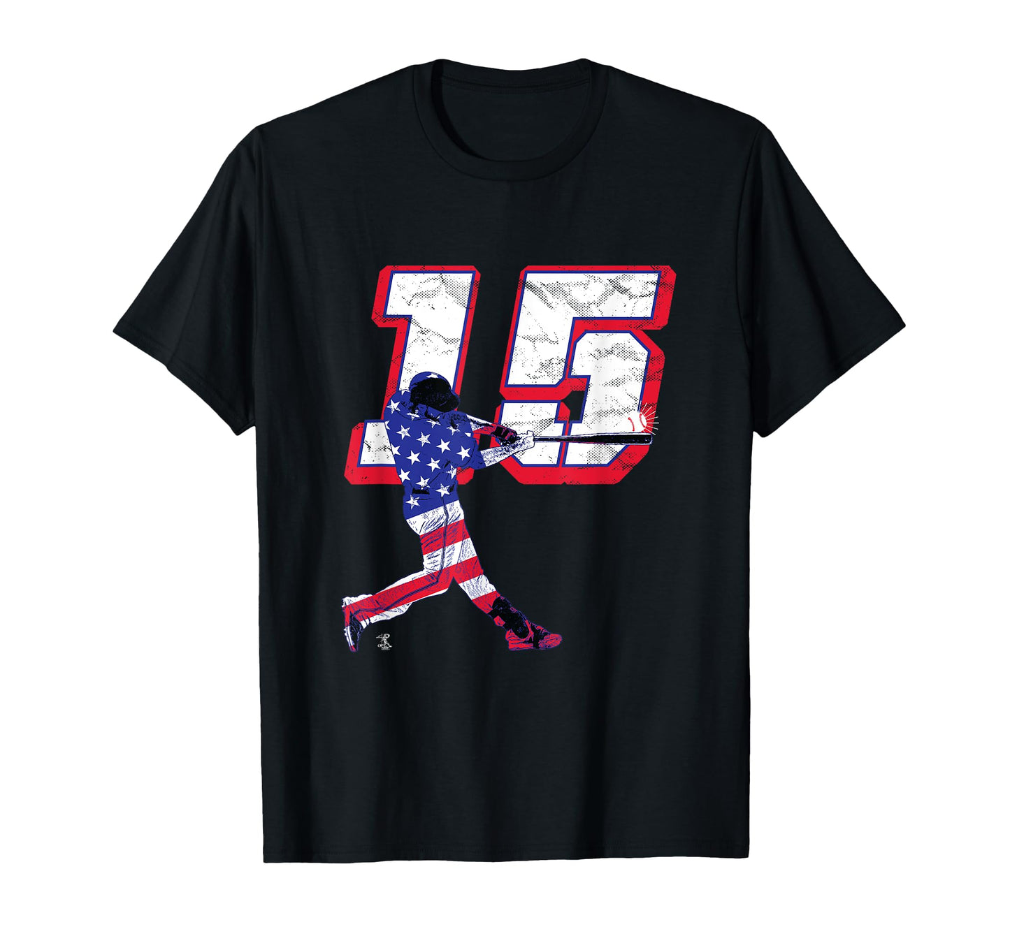 Dustin Pedroia Flag Silhouette Gameday T-Shirt