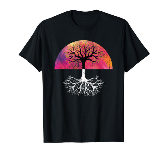 Tree Of Life Growth Tree Of Life Roots Yoga T-Shirt
