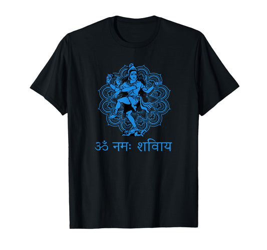 Shiva Nataraja Lord of the Dance Sanskrit Mantra T-Shirt T-Shirt
