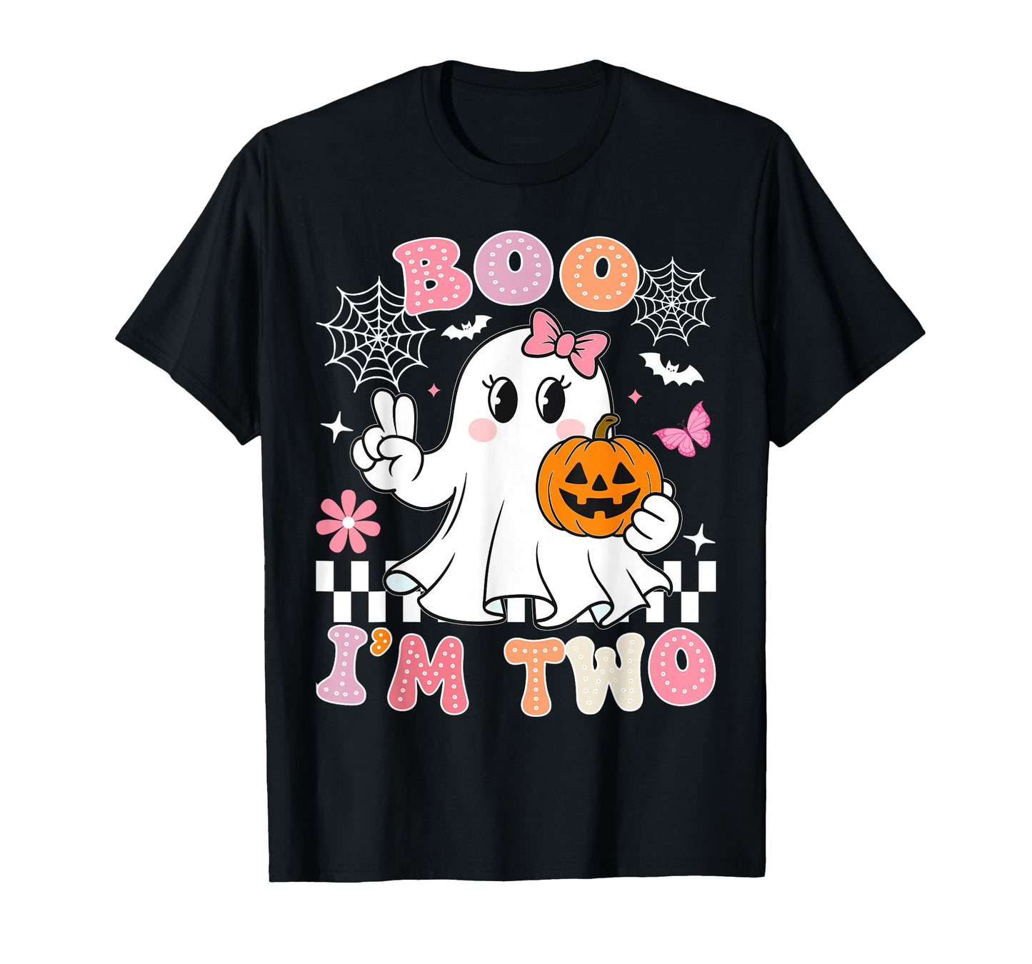 Halloween Birthday Boo im Two Groovy Birthday Outfit T-Shirt