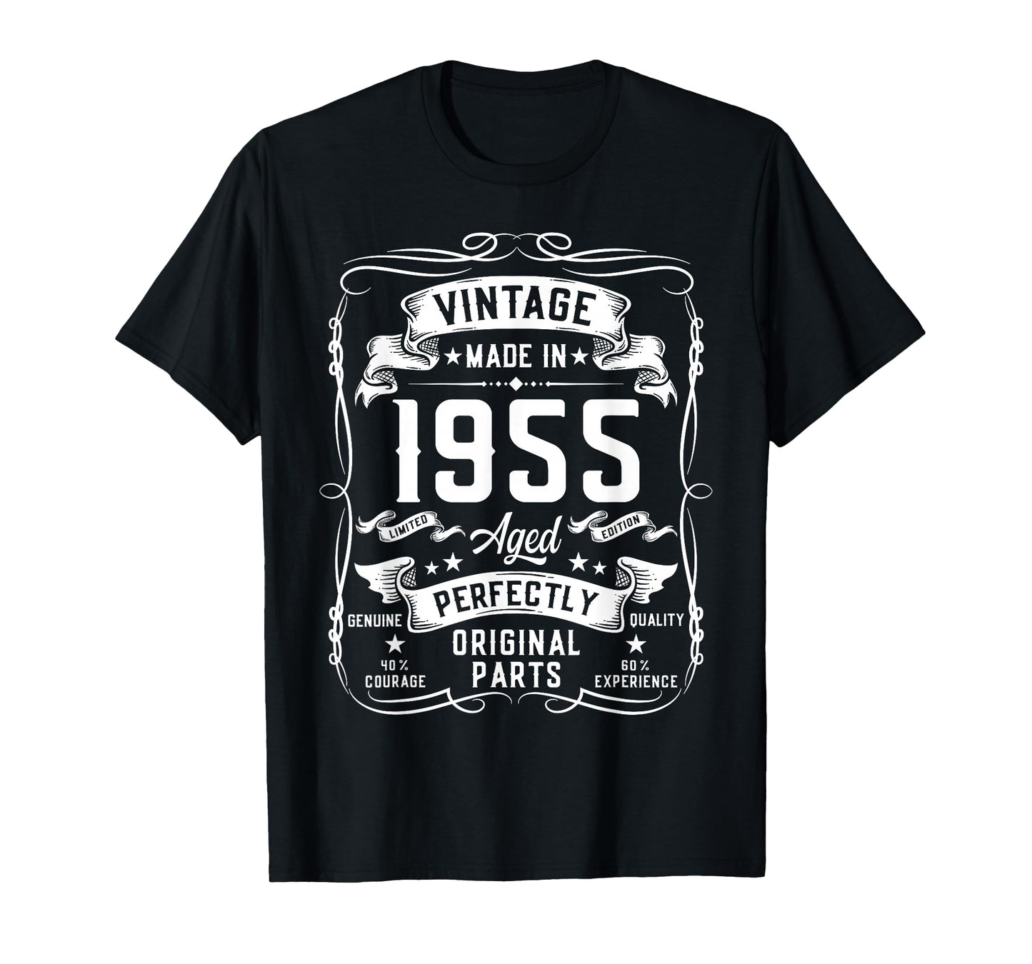 Vintage 1955 71yr 71st Birthday Gifts for Men 71 Years Old T-Shirt
