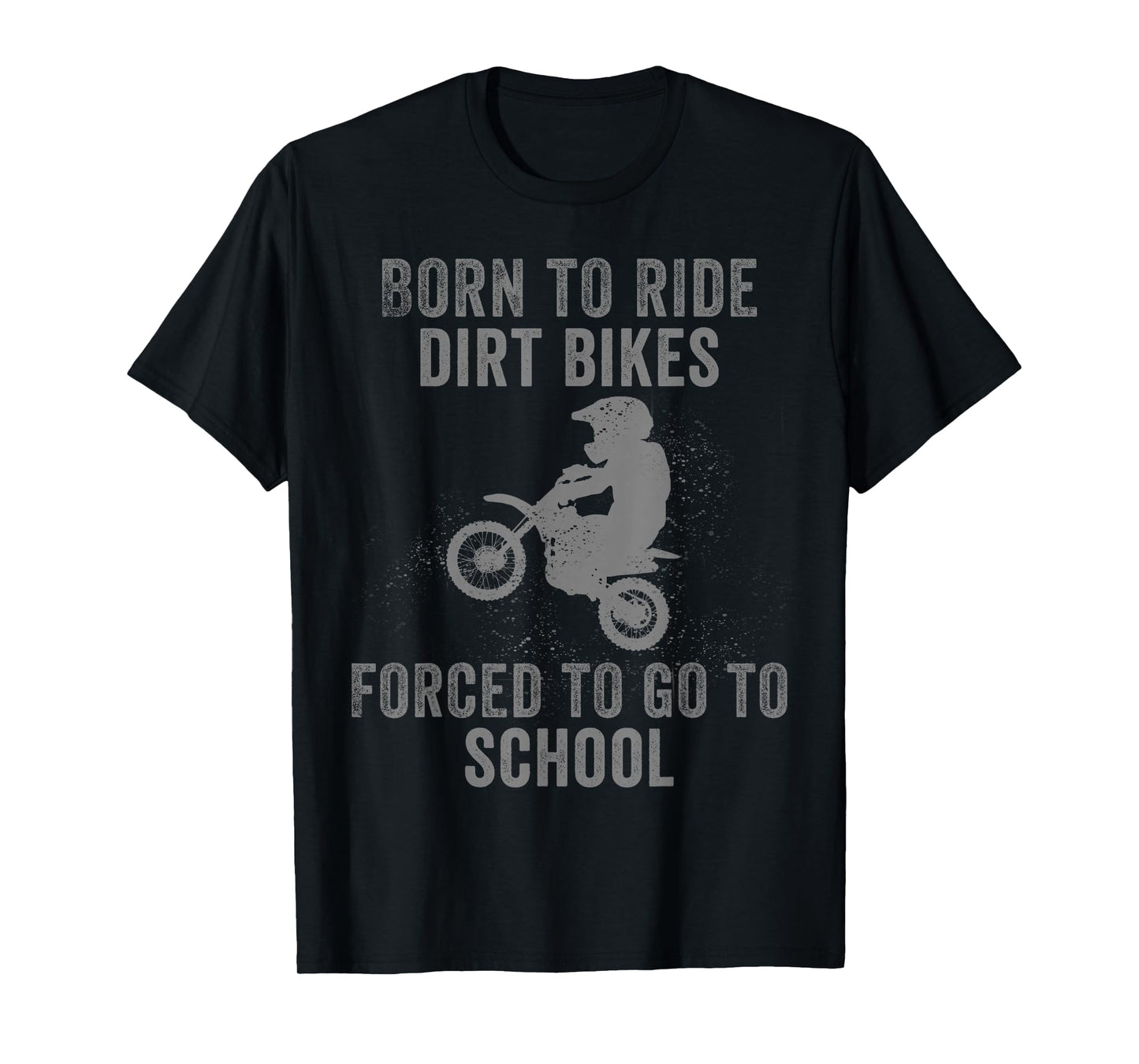 Funny Dirt Bike Art for Boys Girls Motocross Dirt Bike Rider T-Shirt