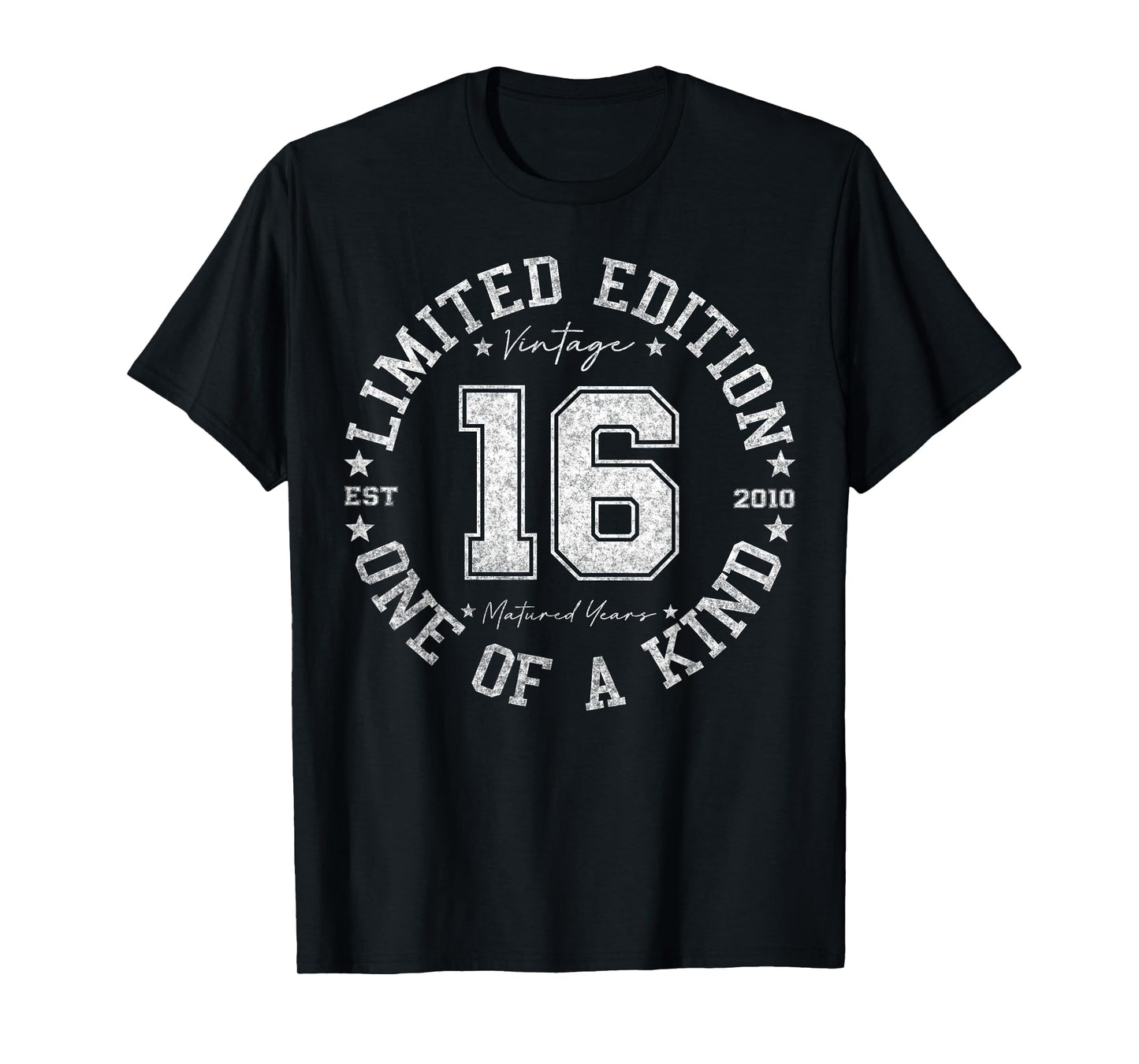 16 Year Old Gifts Vintage 2010 Limited Edition 16th Birthday T-Shirt