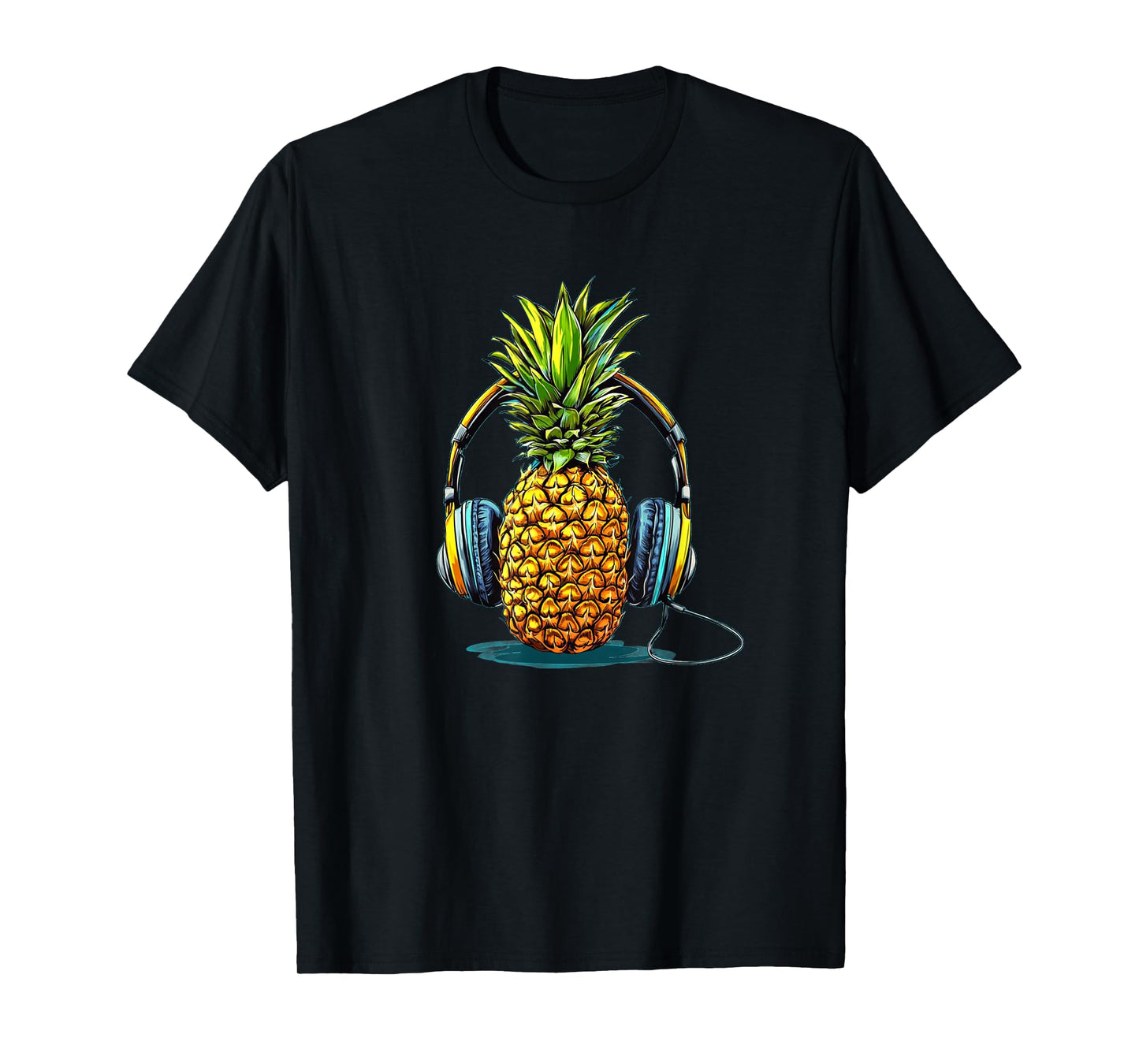 Sound Pineapple Costume for Headphones and Music Lovers T-Shirt