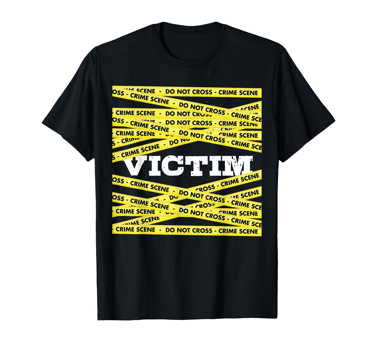 Victim Crime Scene Do No Cross True Crime Costume T-Shirt
