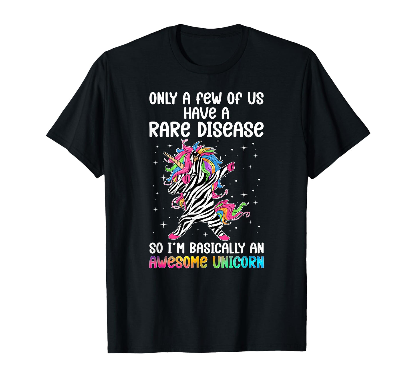 Awesome Unicorn Rare Disease Awareness Rare Disease Warrior T-Shirt