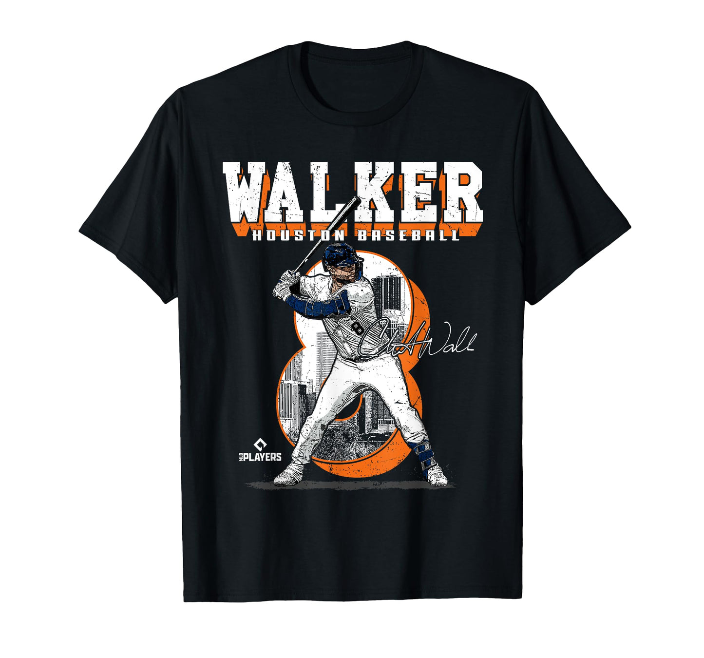 Christian Walker | Houston MLB Baseball Players | MLBCWA206M T-Shirt