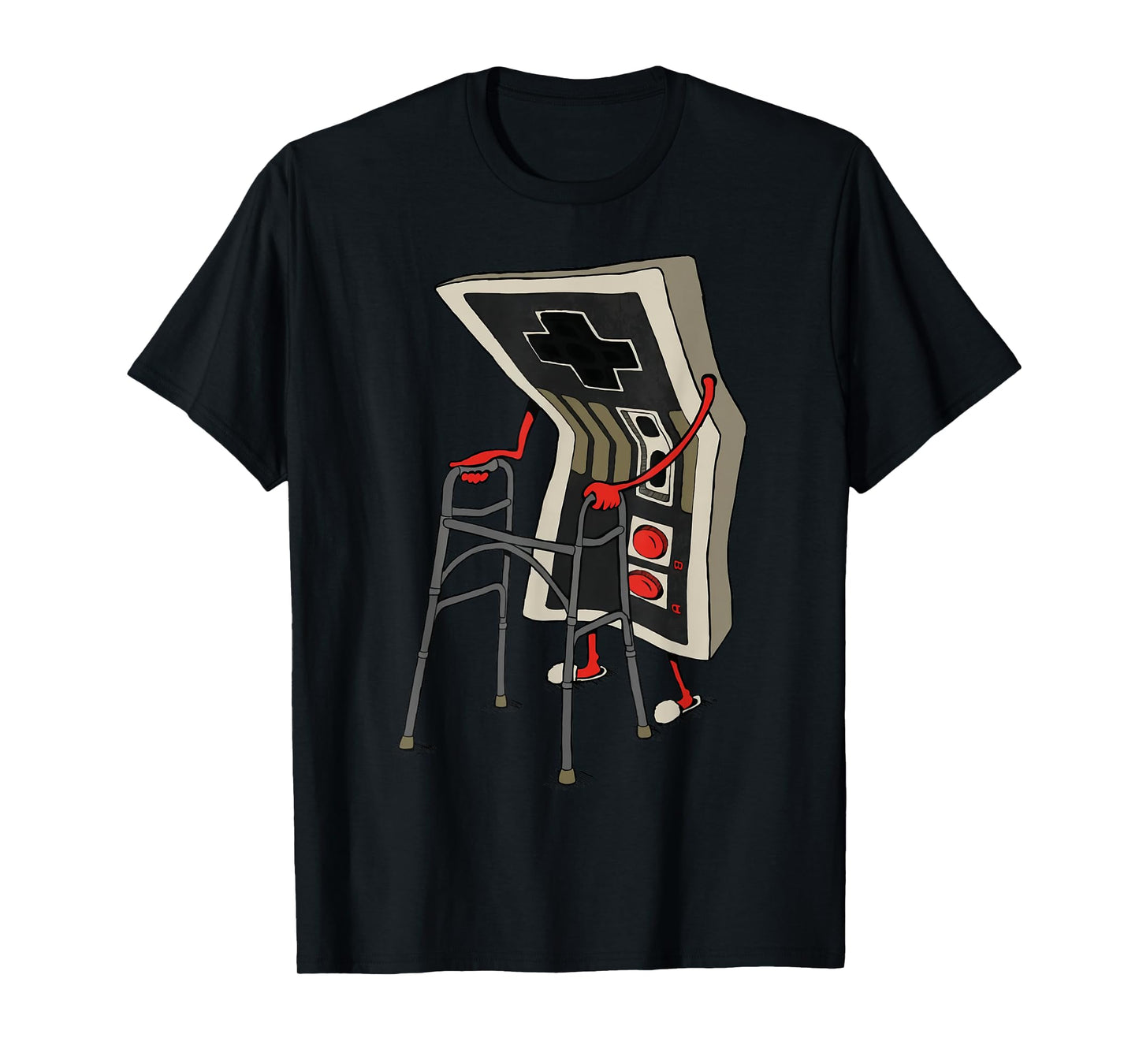 Funny Old Gamer Gaming Retro 80s 90s Video Game Old Gamer T-Shirt