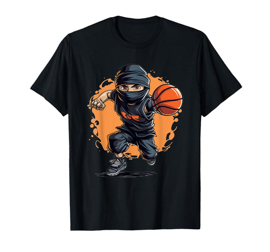 Kids Ninja Basketball T-Shirt