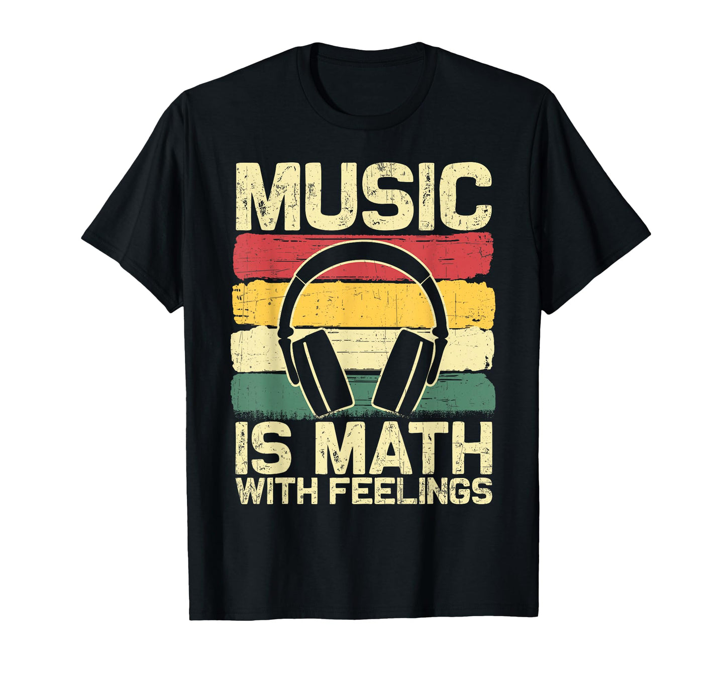 Funny Music Shirt for Men Women Math Teacher Music Lover T-Shirt