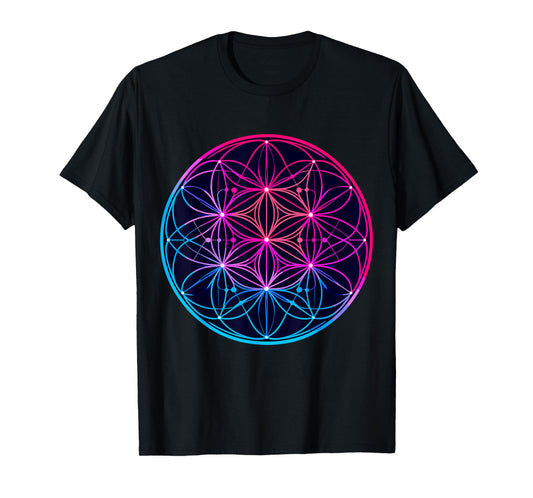 Sacred Geometry Flower of Life T-Shirt
