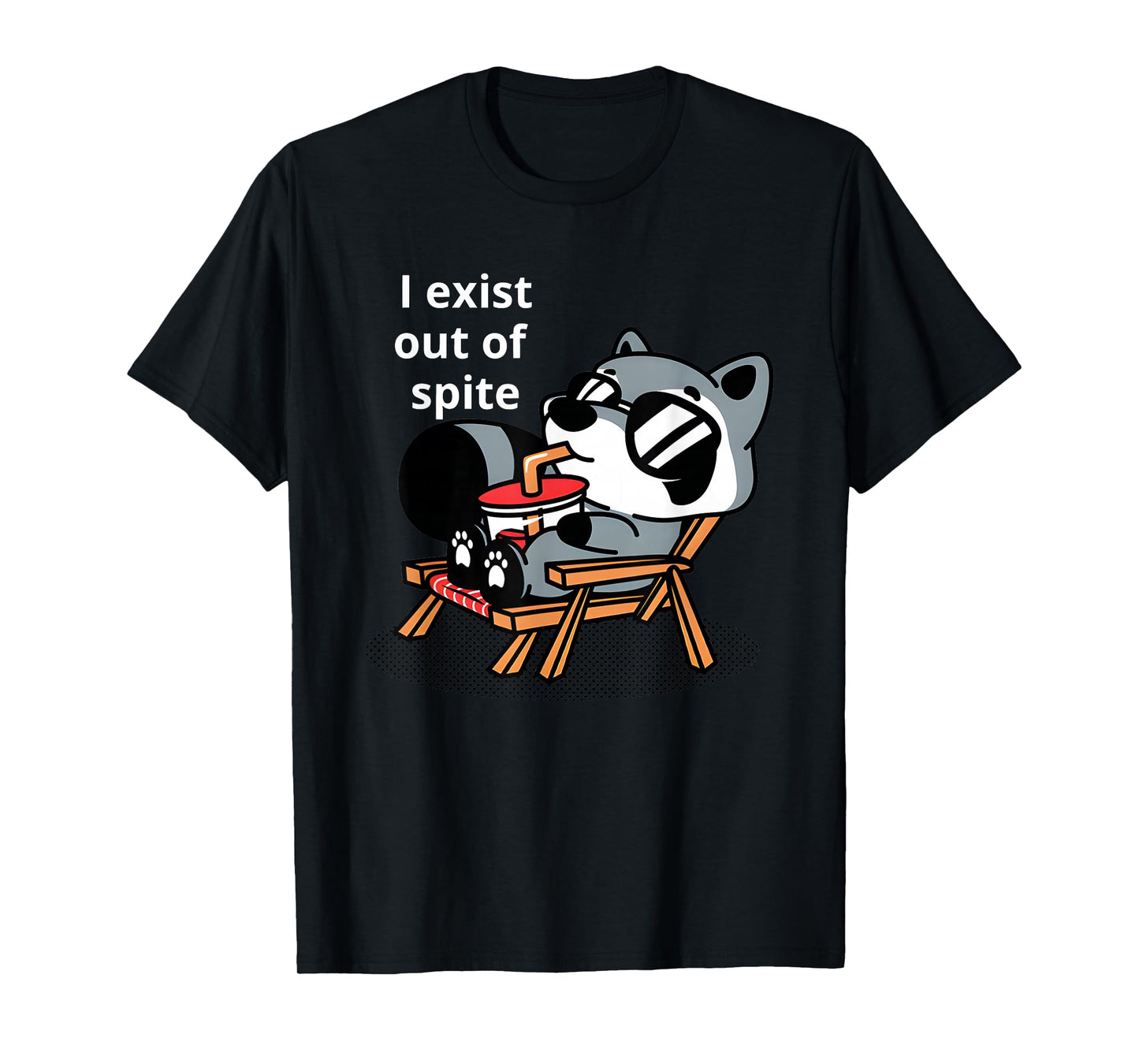 I Exit Out Of Spite Funny For Men Women T-Shirt