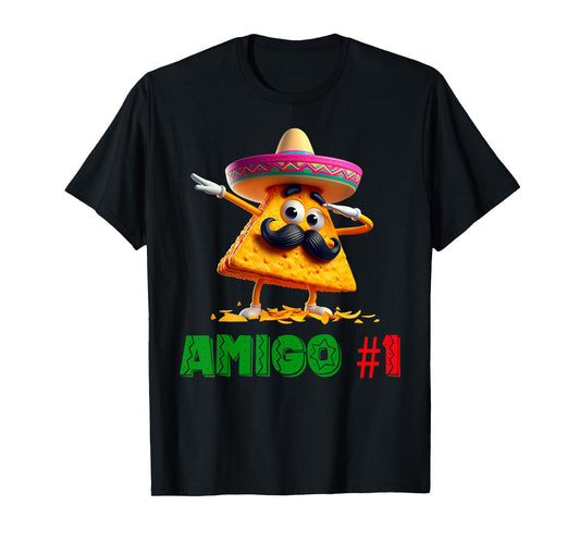 The 3 Three Amigos Cinco De Mayo Amigo #1 Group Matching T-Shirt