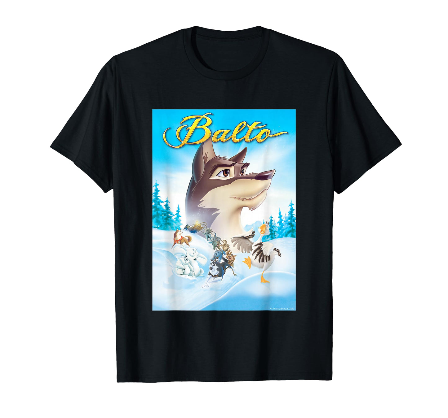 Balto Movie Poster T-Shirt