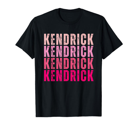 Personalized Name Kendrick I Love Kendrick Vintage T-Shirt