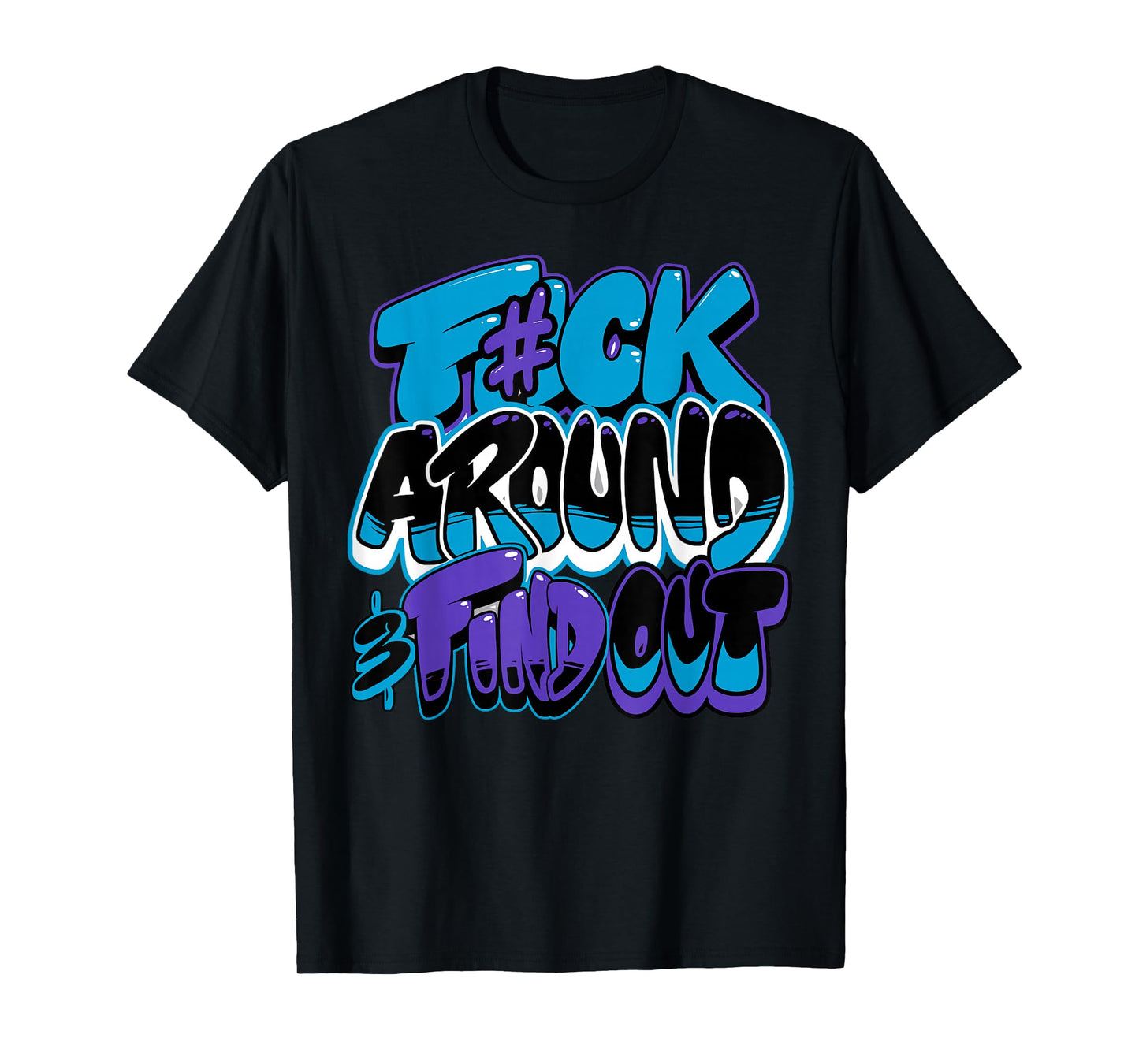Find Out Drip Streetwear Tee Color Aqua Matching Outfit T-Shirt