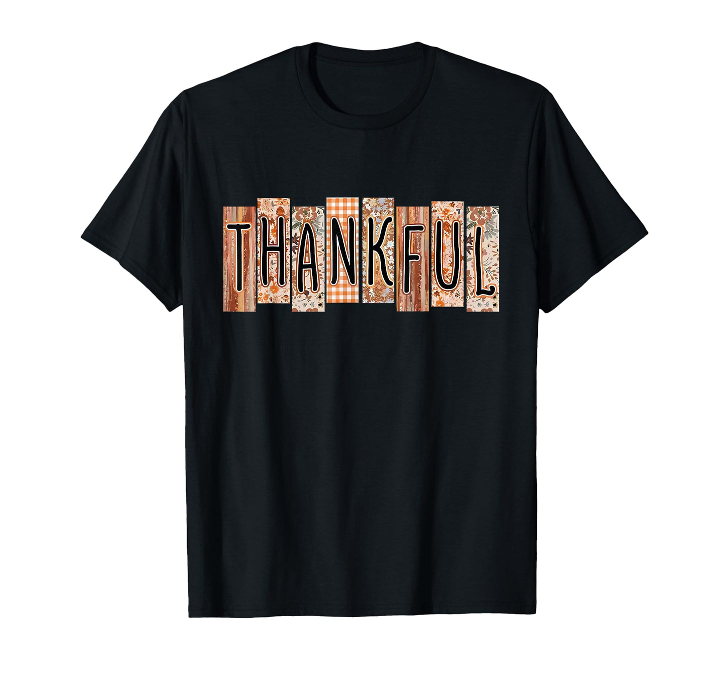 Thankful Coquette Bow Floral Cute Thanksgiving Autumn Leaves T-Shirt