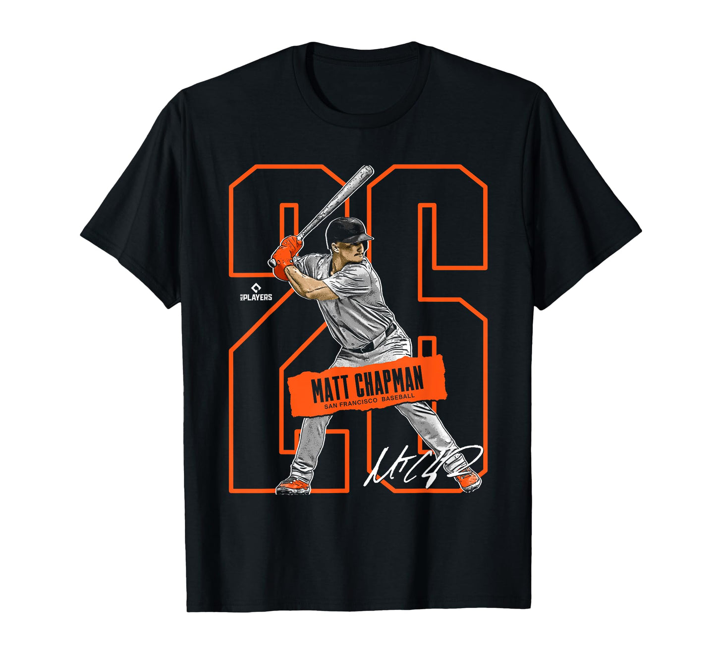 Matt Chapman | San Francisco Baseball Players | MLBMAT302N T-Shirt