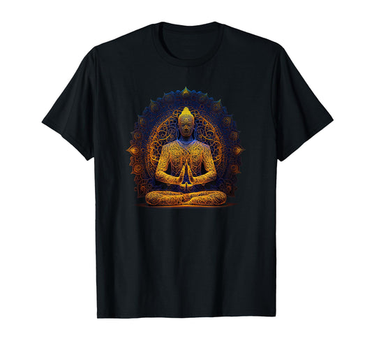Buddha Statue Yoga Buddhist Zen Buddhism Meditation. T-Shirt