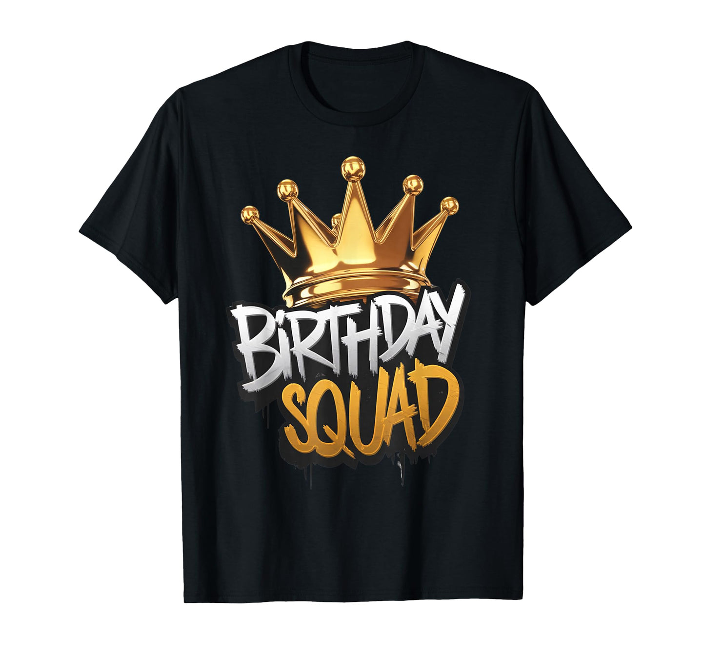 Family Birthday Squad Matching Design Celebrate Bday Party T-Shirt