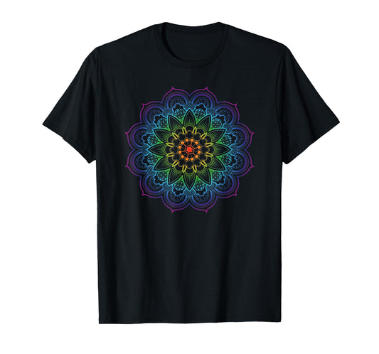 Qi Gong Chi Gong Yoga Mandala T-Shirt