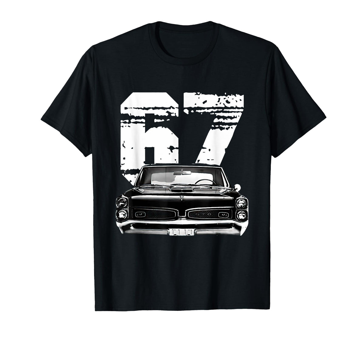 1967 67 GTO Classic Car Old School Muscle Car T-Shirt