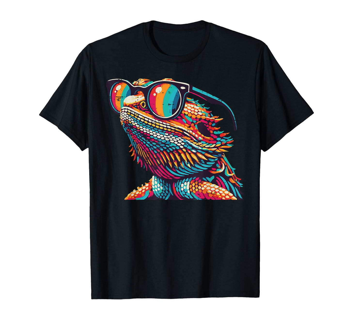 Bearded Dragon Sunglasses Funny Beardie Lizard Women Men Kid T-Shirt