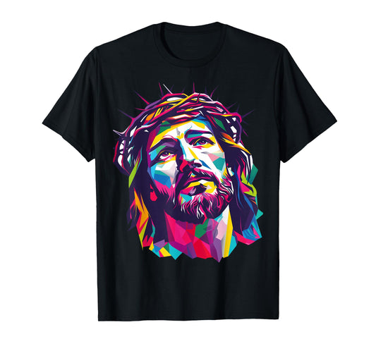 Christian God Christus Religious Believe Blessed Faith Cross T-Shirt