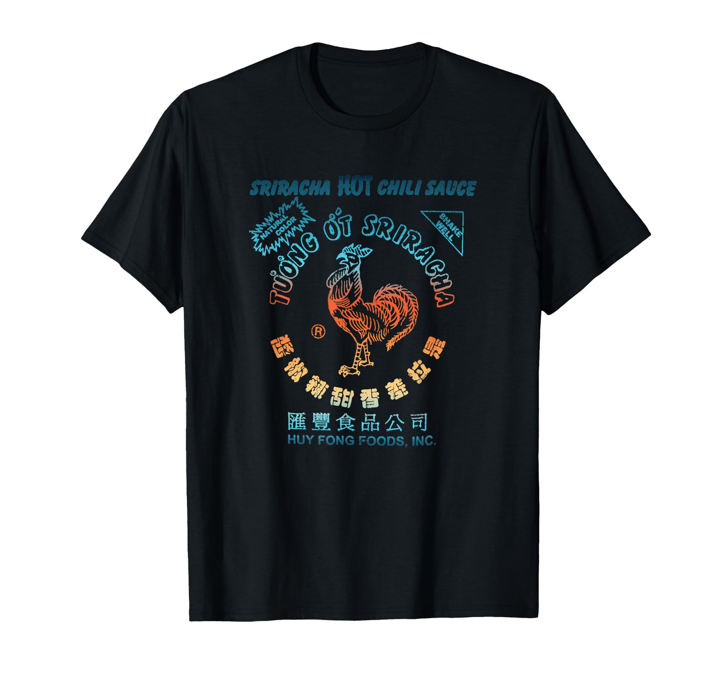 Vintage Funny Sriracha Hot Chili Sauce Gift T-Shirt