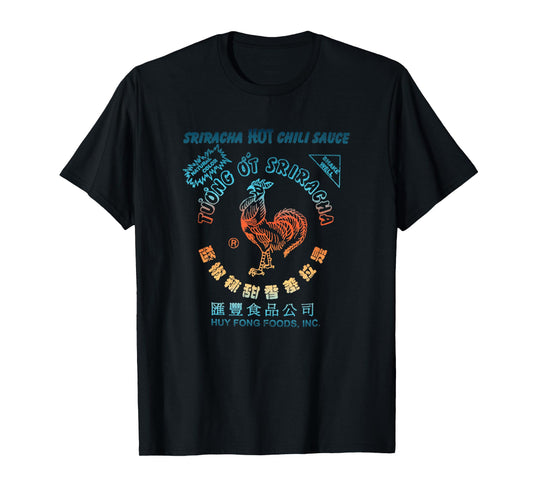 Vintage Funny Sriracha Hot Chili Sauce Gift T-Shirt
