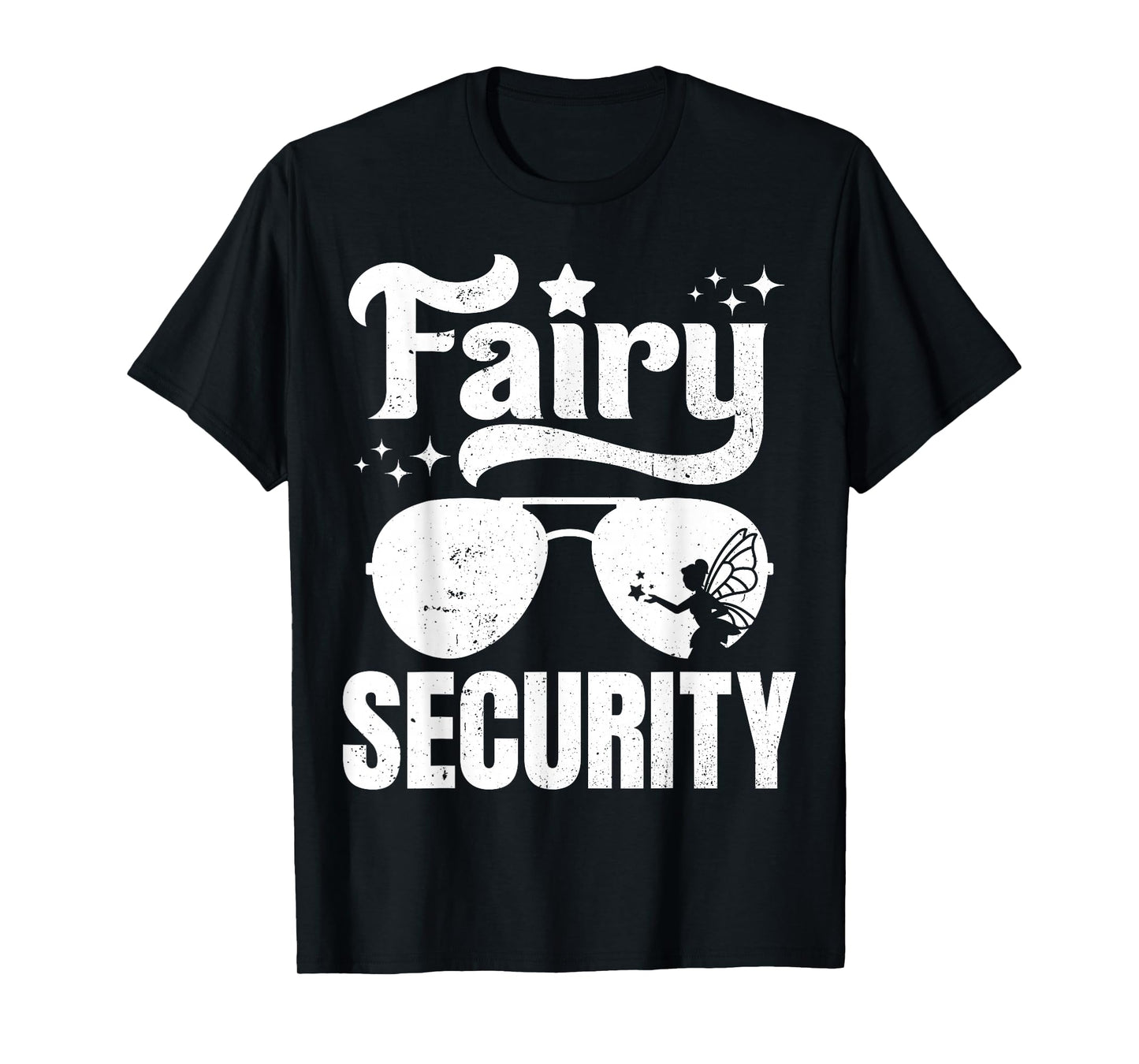 Fairy Security Protection Squad Birthday family Brother Men T-Shirt